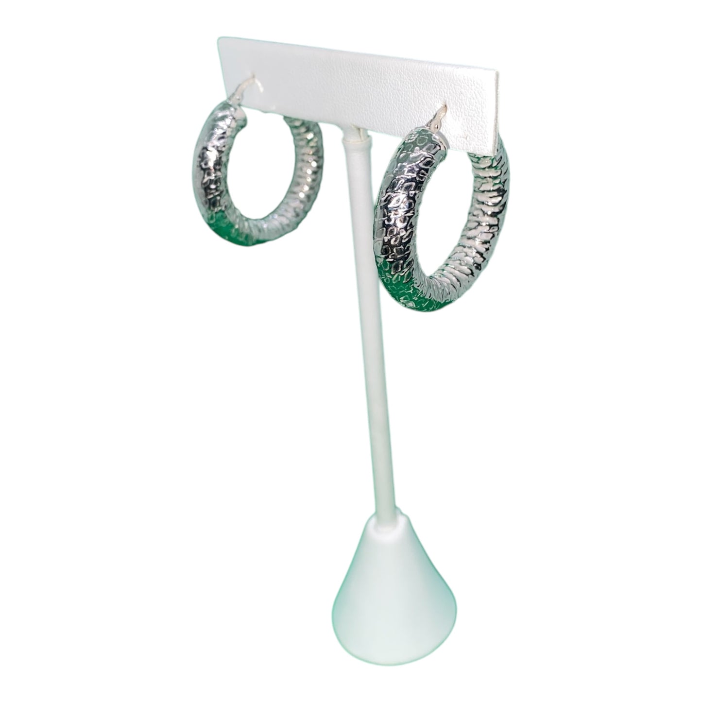 Cerchi Argento 925 Rodiato 30mm