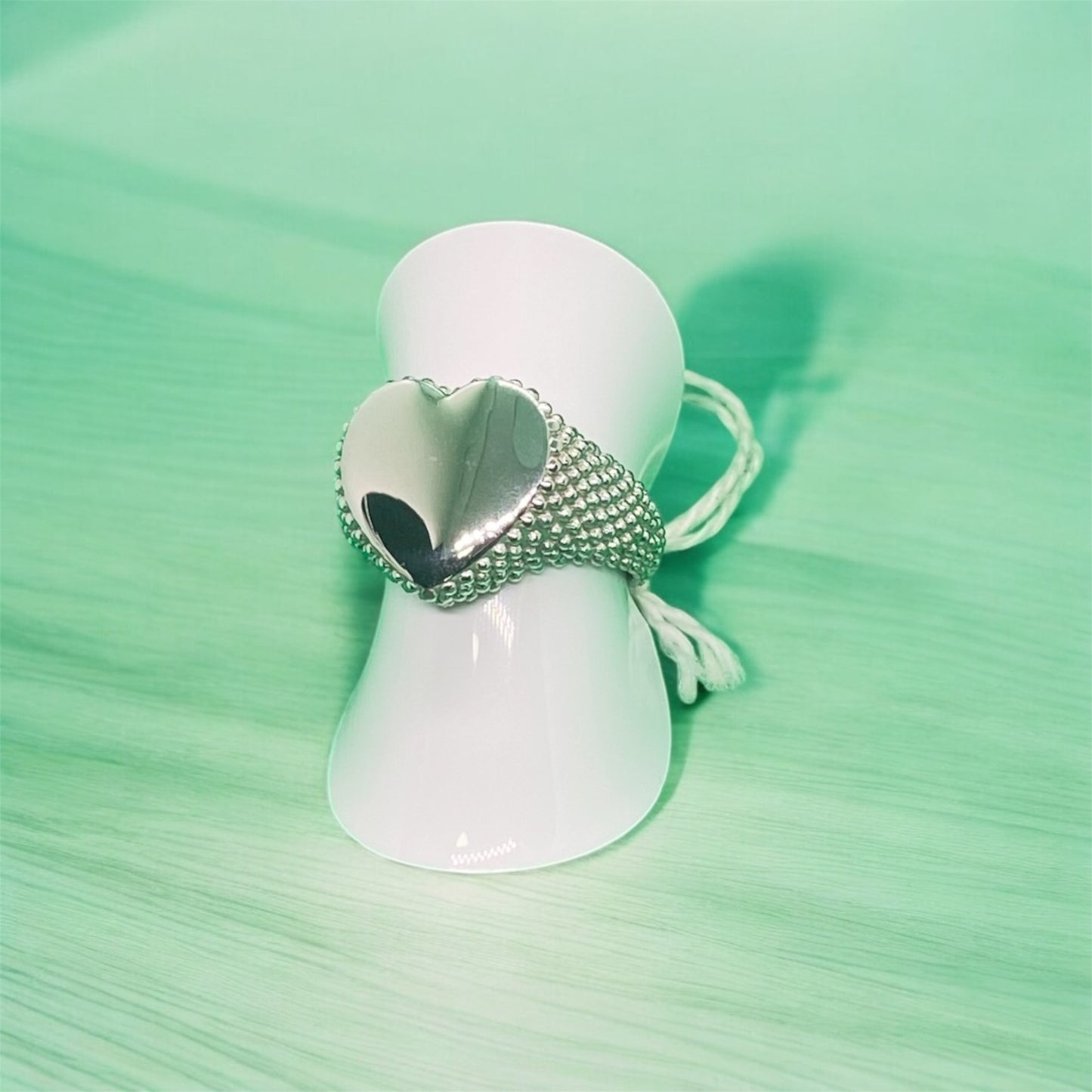 Anello da Mignolo in Argento 925 Rodiato