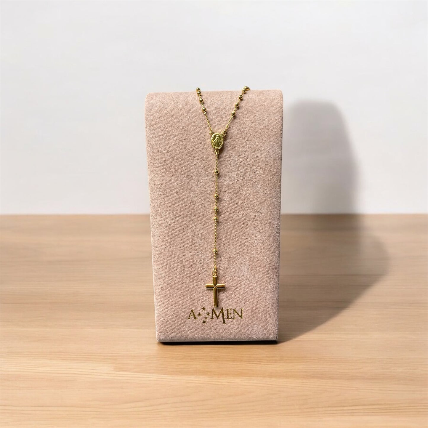 Rosario Amen Argento dorato