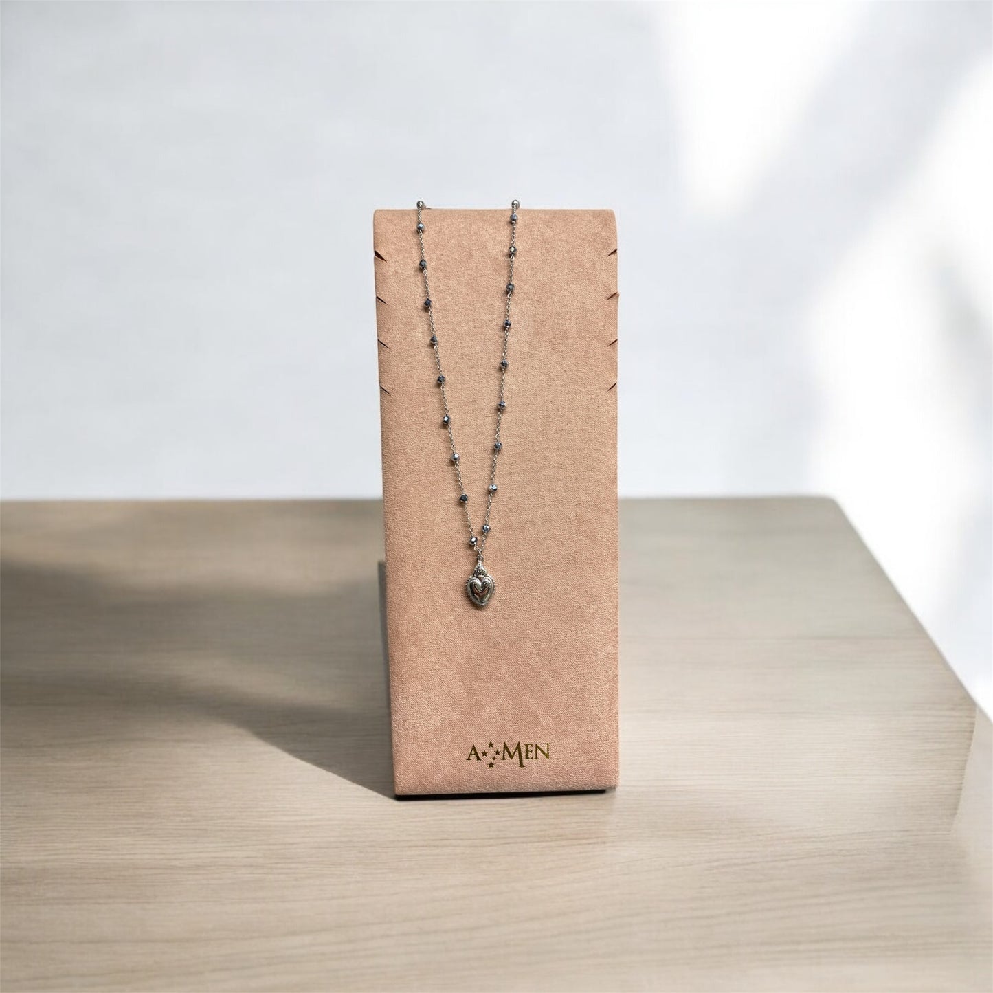 Collana Sacro Cuore Amen