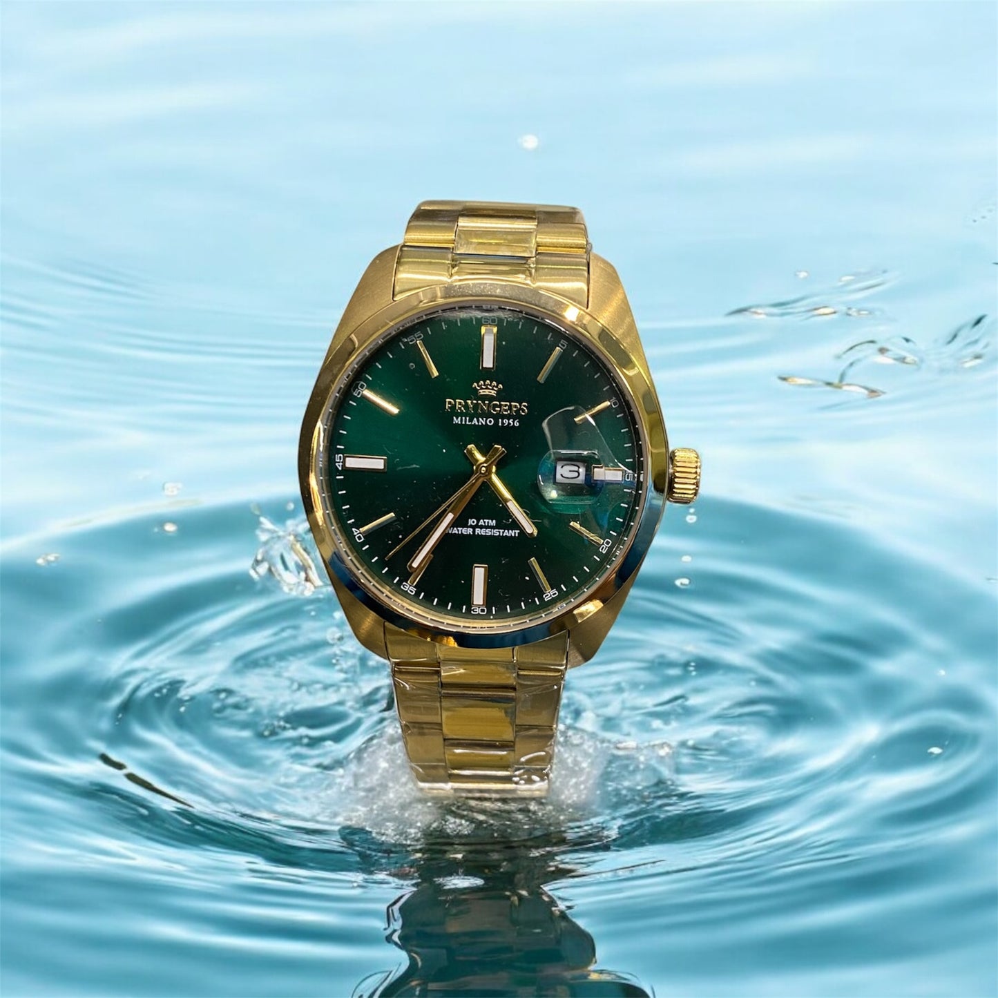 Orologio Pryngeps Quadrante Verde